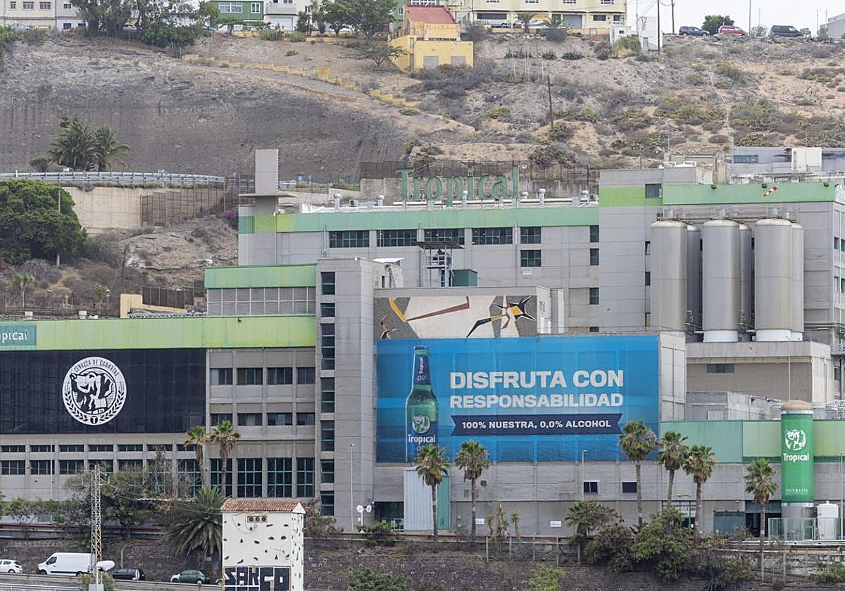 Imagen de la Compañía Cervecera de Canarias.