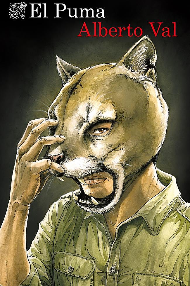 Portada de 'El Puma', de Alberto Val.