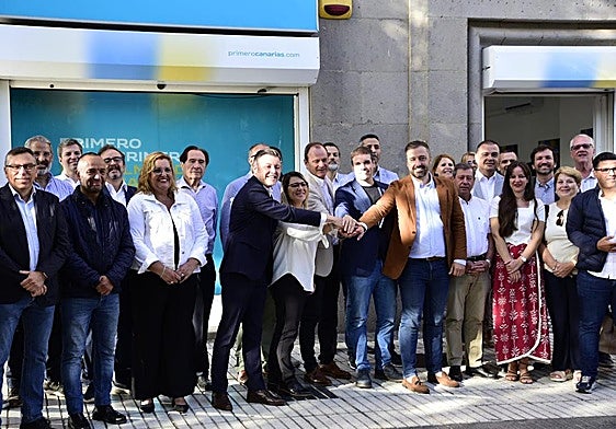 Ciuca y Primero Canarias consolidan su alianza.