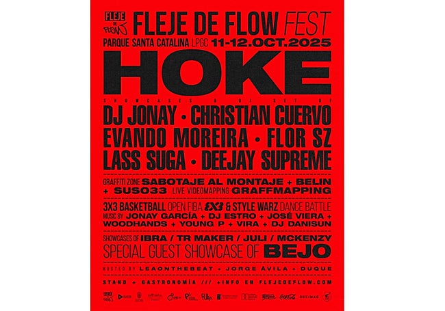 Imagen del cartel del festival.