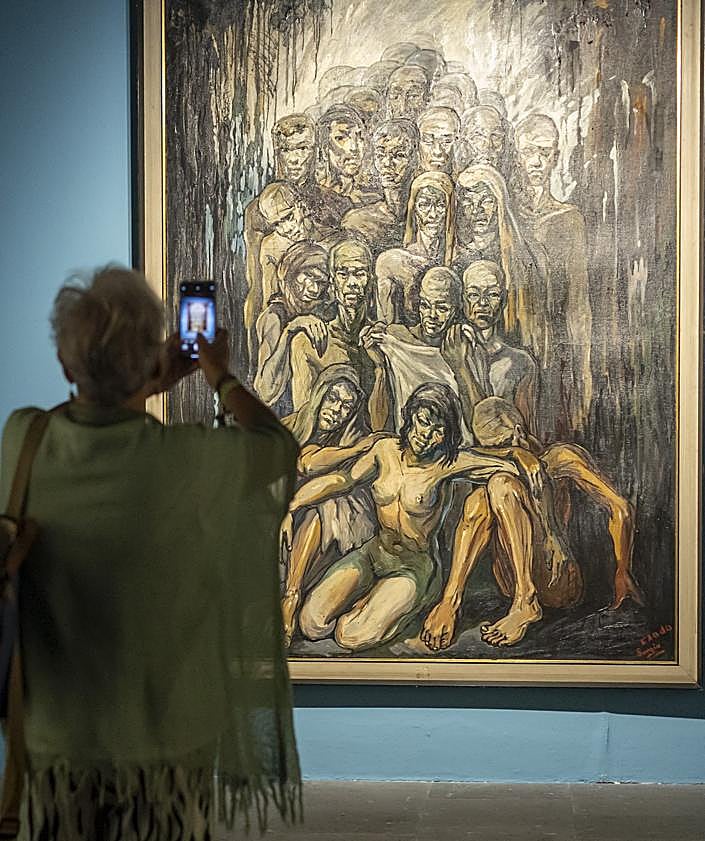 Imagen secundaria 2 - Gran Canaria reconoce a uno de sus grandes creadores, Sergio Calvo