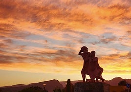 Mapa del tiempo proporcionado por la Aemet.