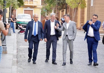 Clavijo respalda la unidad nacionalista propuesta por Primero Canarias para ir a Madrid y que NC descarta