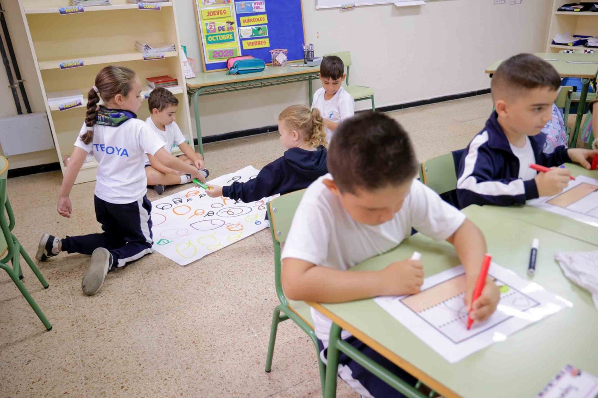 Docencia compartida en el CEIP Tenoya
