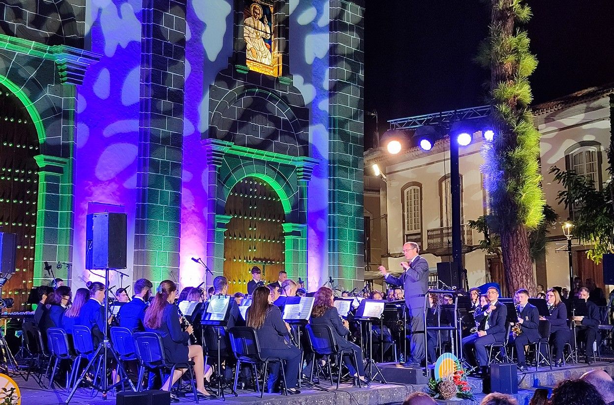 Imagen de la Banda de Música de Teror.