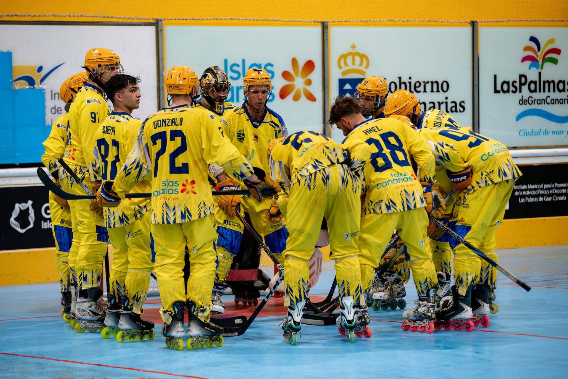 Todo preparado en el Molina Sport para una nueva jornada.