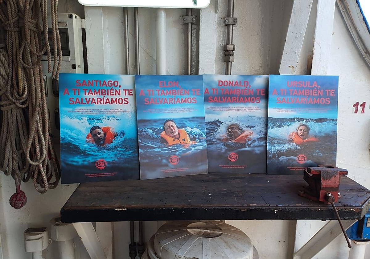 Campaña de la ONG Open Arms.