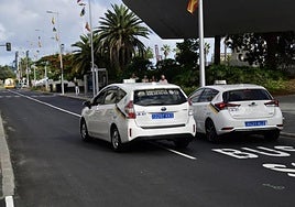 Taxis en Las Palmas de Gran Canaria.