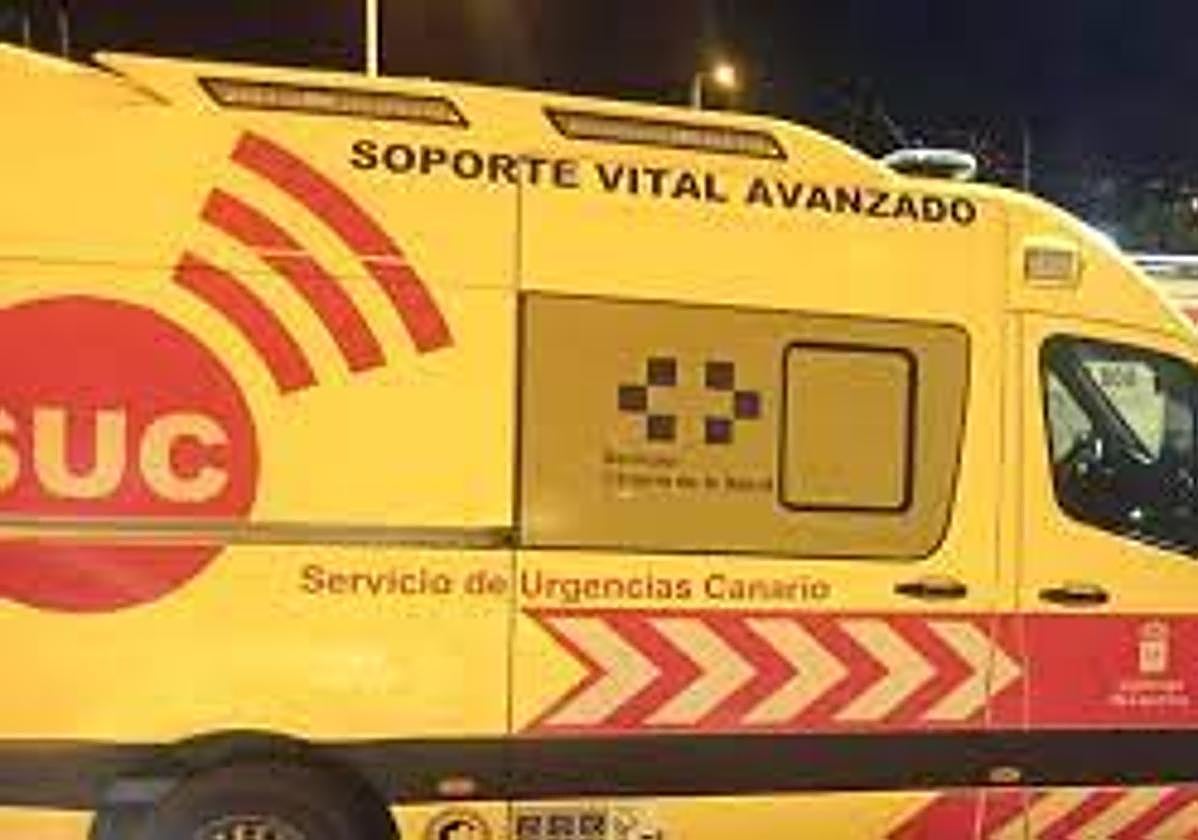 Ambulancia del SUC.