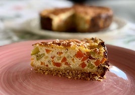 Cheesecake salado de verduras