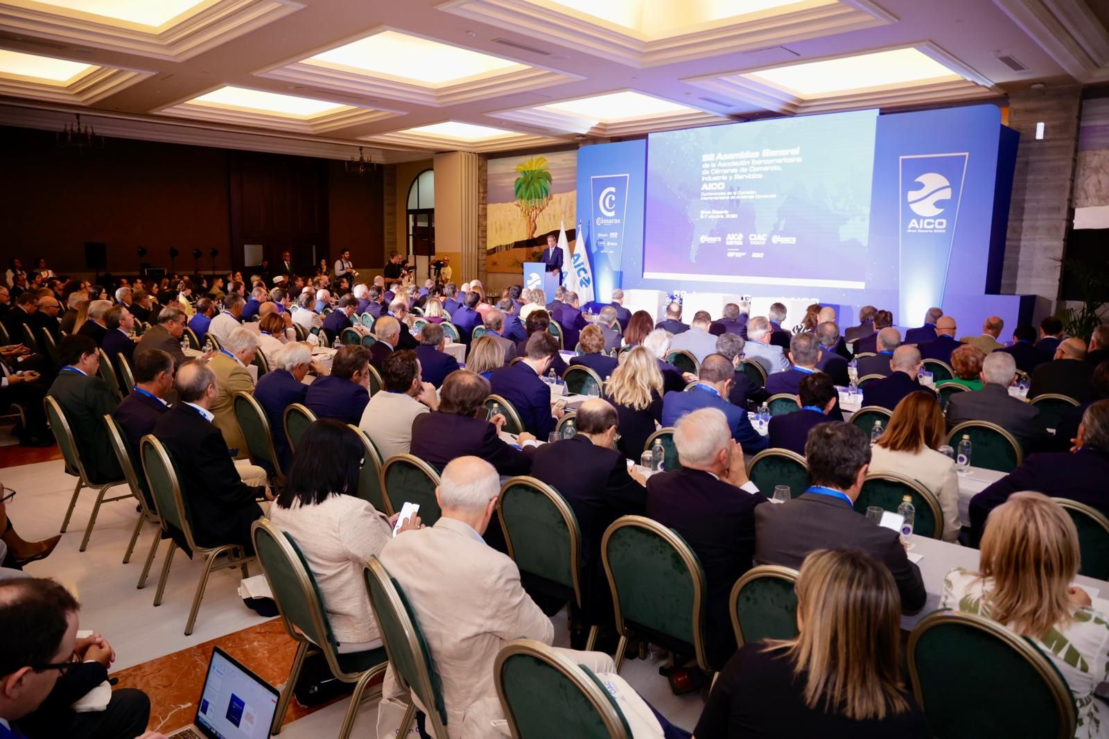 Reunión de la 52 asamblea anual de la Asociación Iberoamericana de Cámaras de Comercio
