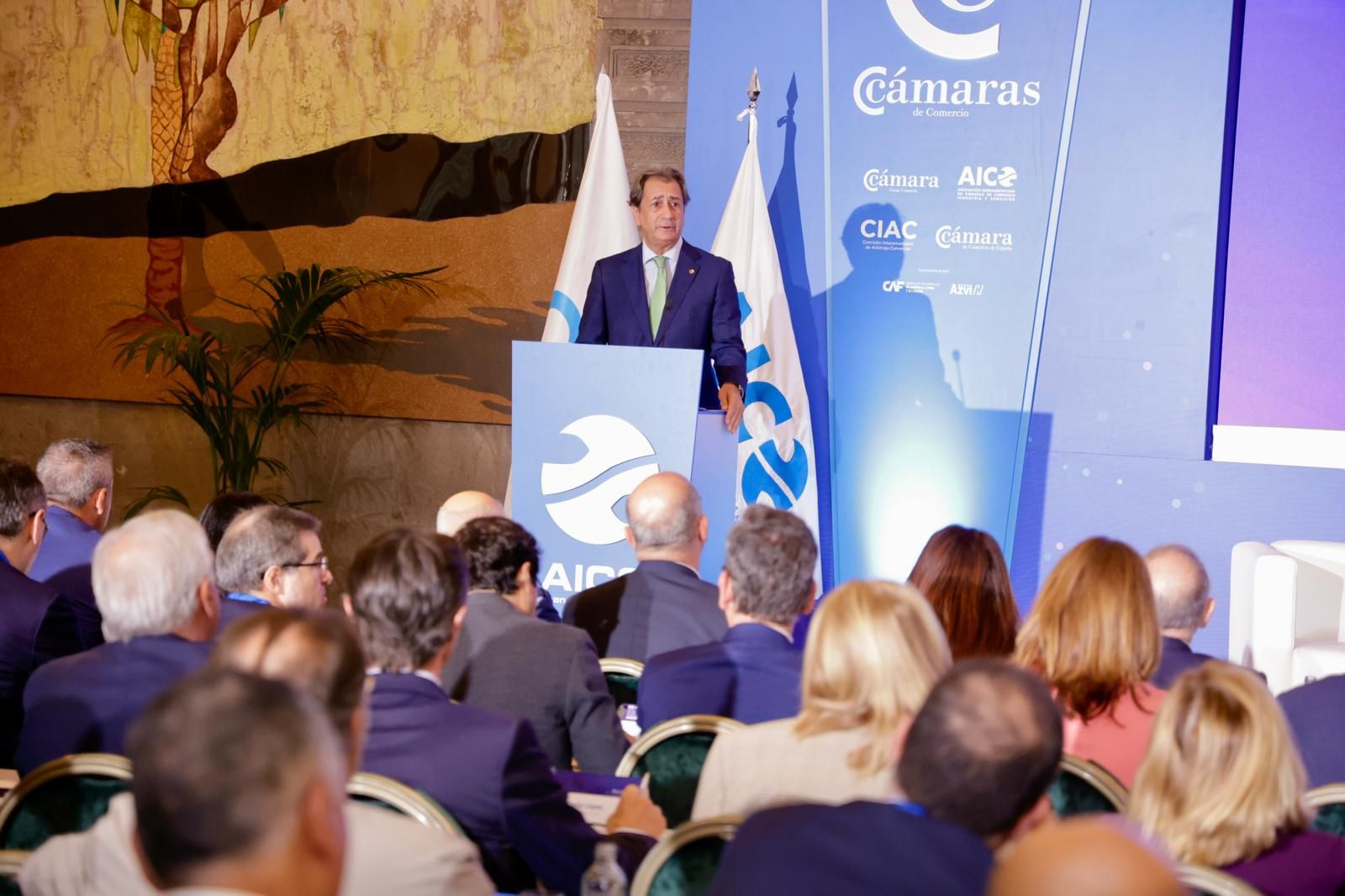 Reunión de la 52 asamblea anual de la Asociación Iberoamericana de Cámaras de Comercio