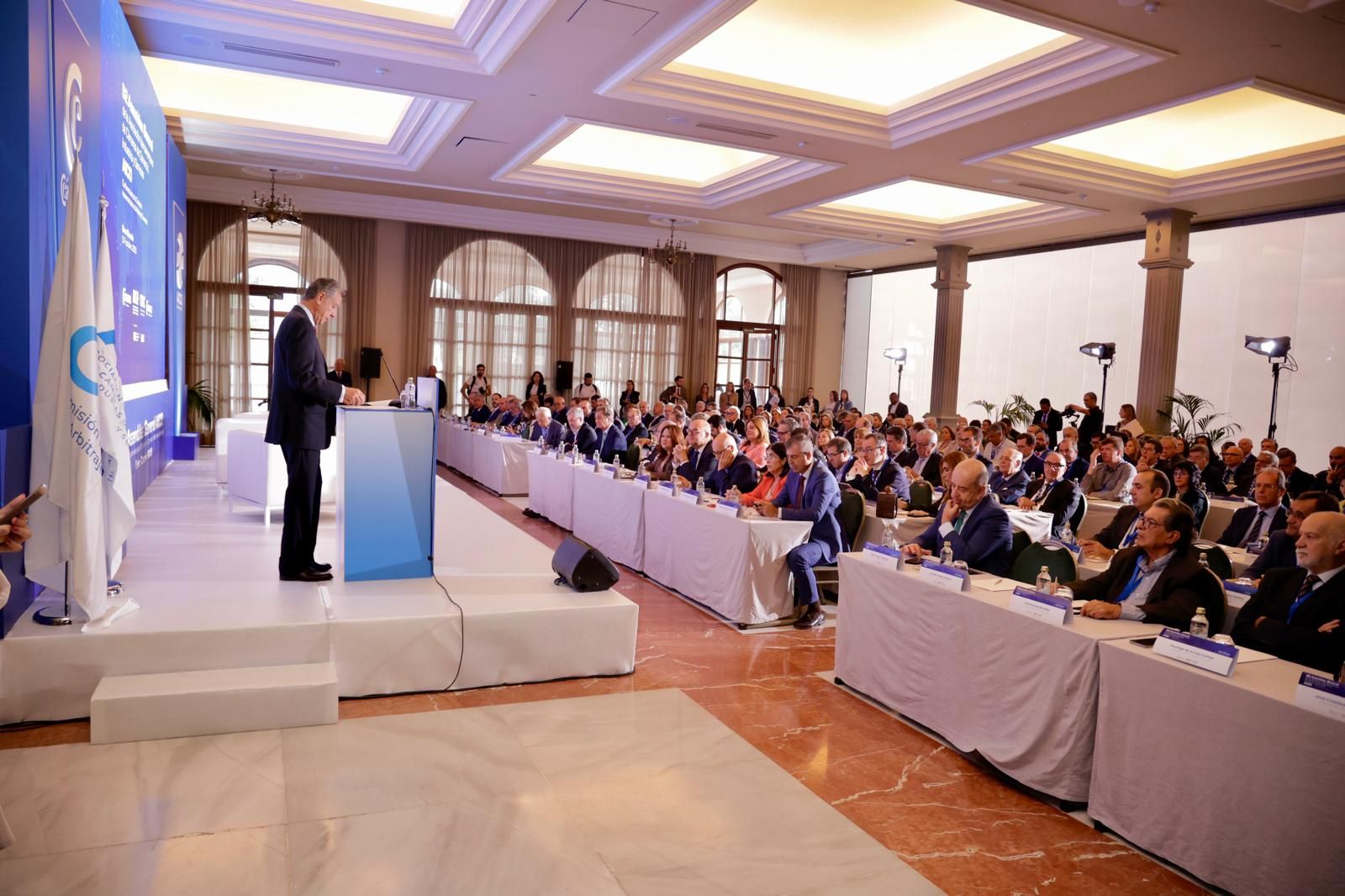 Reunión de la 52 asamblea anual de la Asociación Iberoamericana de Cámaras de Comercio
