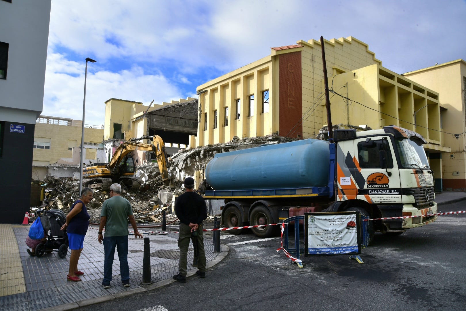 El Cine Litoral ya es historia