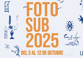 Cartel Fotosub Las Palmas de Gran Canaria 2025