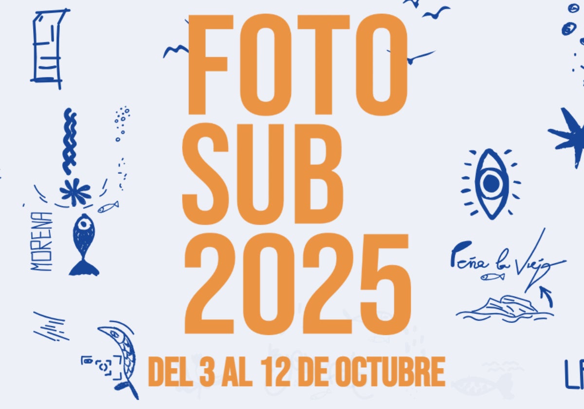 Cartel Fotosub Las Palmas de Gran Canaria 2025