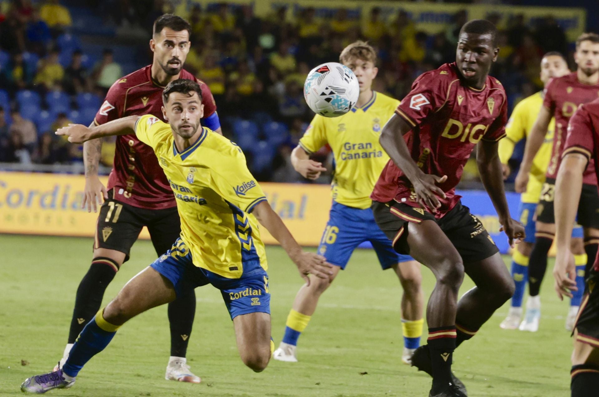 Enzo Loiodice, en la victoria ante el Cádiz.