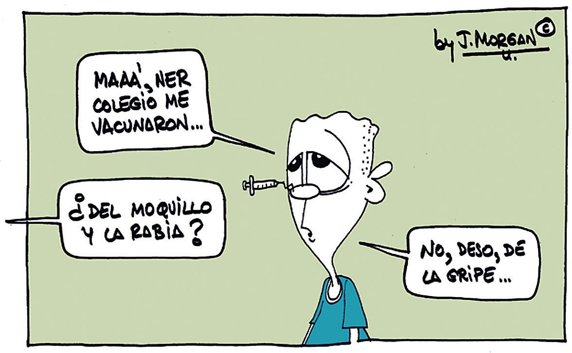 La viñeta de Morgan de este miércoles 8 de octubre