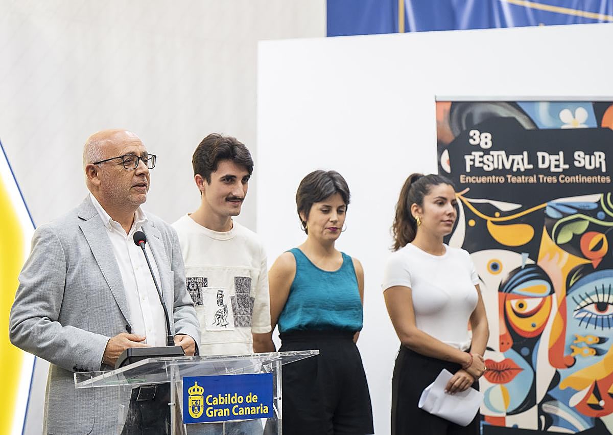 Imagen secundaria 1 - Tres estrenos nacionales fijan el interés en la 38º edición del Festival del Sur-Encuentro Teatral Tres Continentes