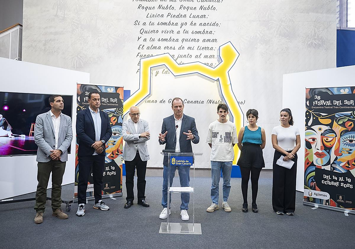 Imagen principal - Tres estrenos nacionales fijan el interés en la 38º edición del Festival del Sur-Encuentro Teatral Tres Continentes