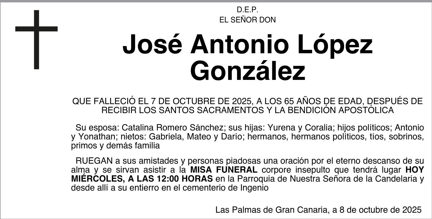 José Antonio López González