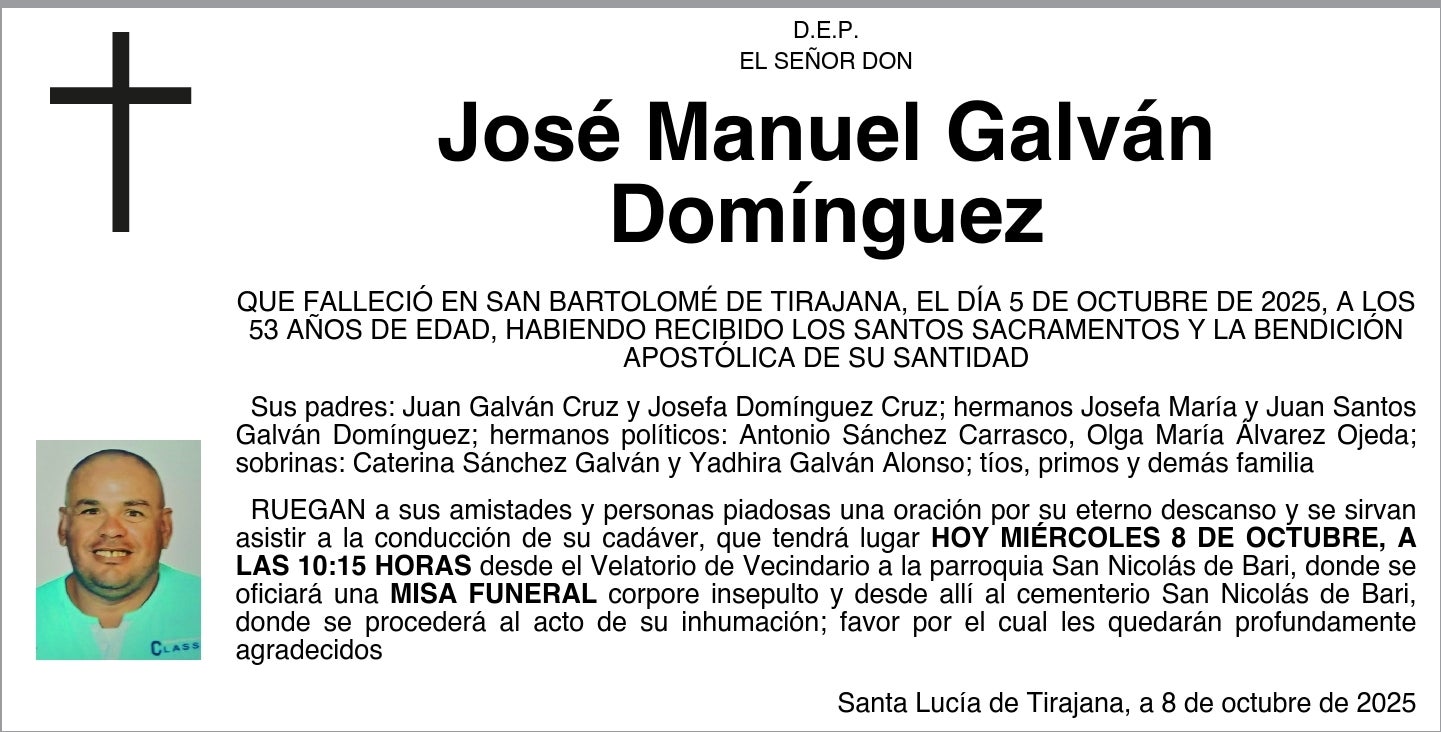 José Manuel Galván Domínguez