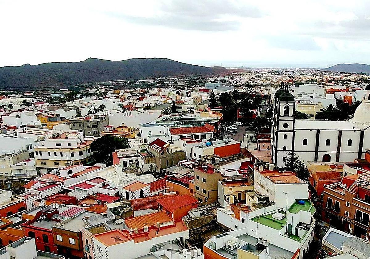 Vista general del municipio de Ingenio.