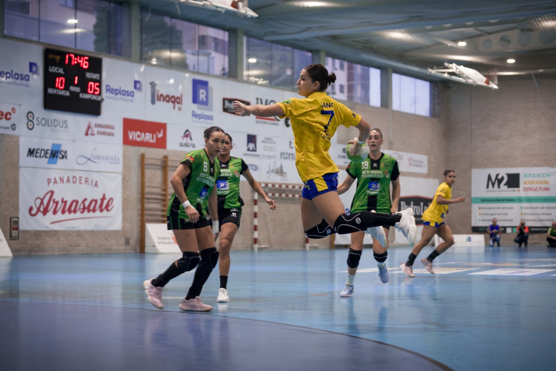 No encontró el camino el Rocasa.