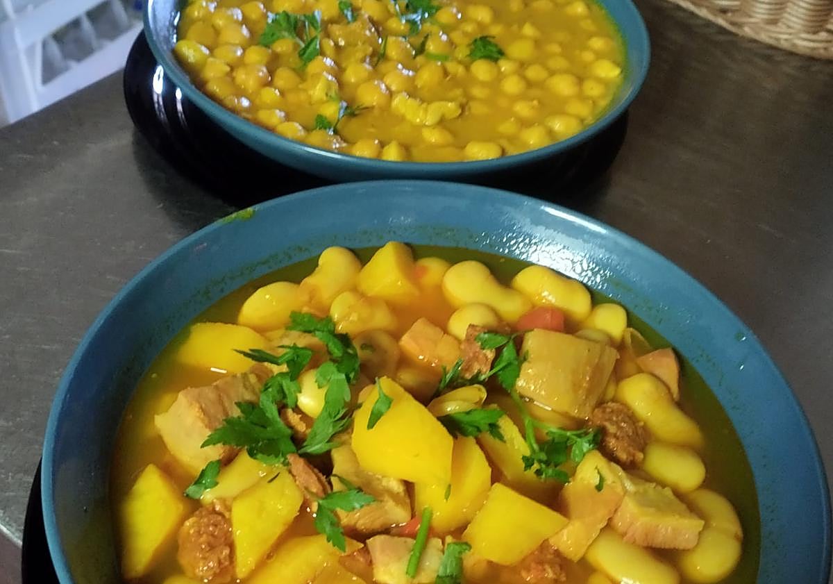 Imagen principal - Algunos de los platos más destacados de Juancito.