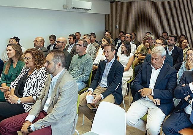 Momento de la inauguración.