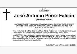 José Antonio Pérez Falcón
