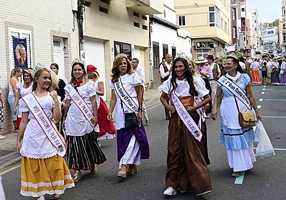 Guanarteme se viste de romería llena de color y tradición