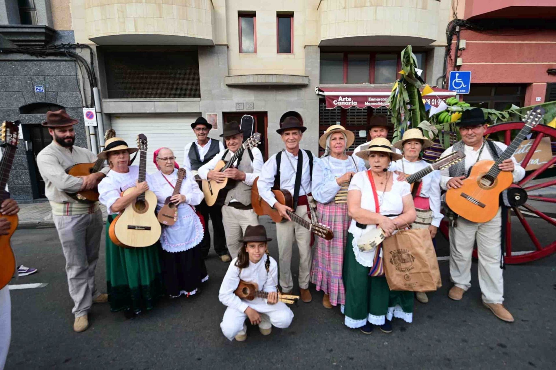 Guanarteme se viste de romería llena de color y tradición