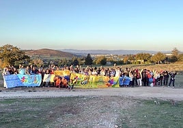 Los participantes en la edición de este año completaron este domingo los 60 kilómetros de la caminata.