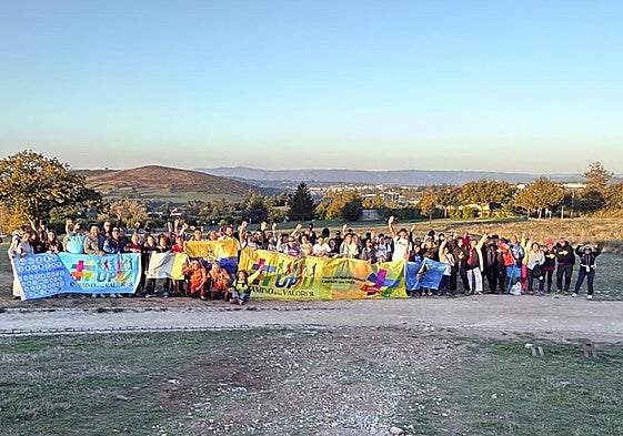 Los participantes en la edición de este año completaron este domingo los 60 kilómetros de la caminata.