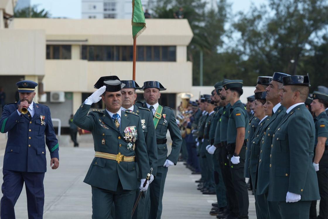 El acto militar en Las Palmas de Gran Canaria, en imágenes