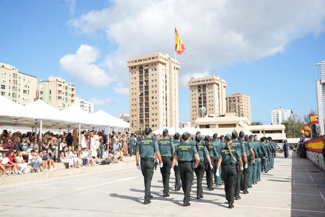 El acto militar en Las Palmas de Gran Canaria, en imágenes