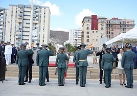 El acto militar en Las Palmas de Gran Canaria, en imágenes