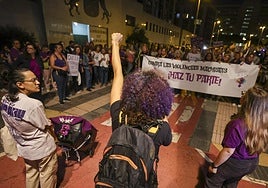 Movilización del pasado 25 de noviembre en Las Palmas de Gran Canaria.