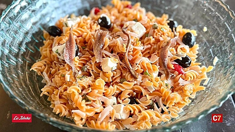 Vídeo-receta de ensalada de pasta La Isleña