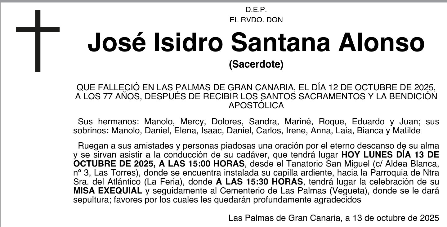 José Isidro Santana Alonso