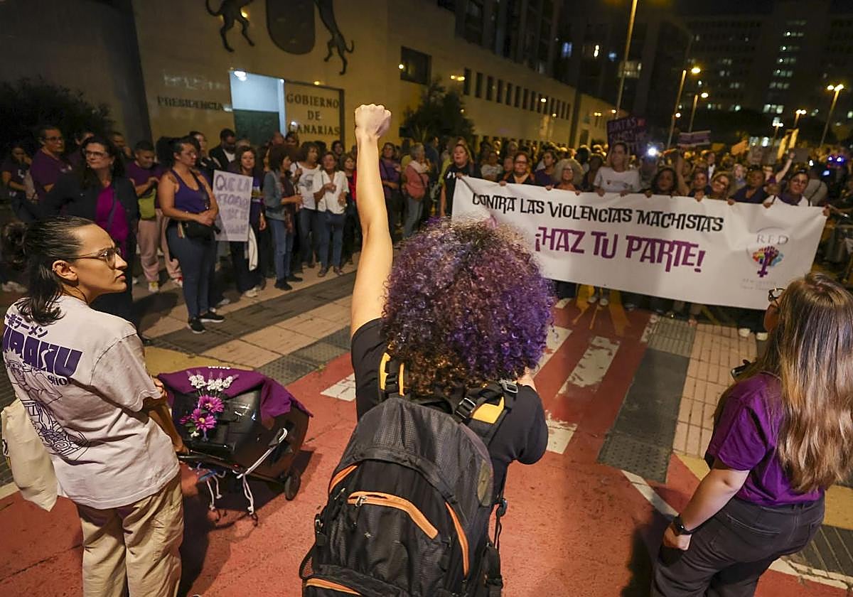 Movilización del pasado 25 de noviembre en Las Palmas de Gran Canaria.