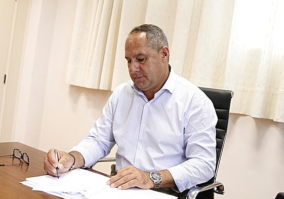 Juan Monzón, consejero de Deportes.