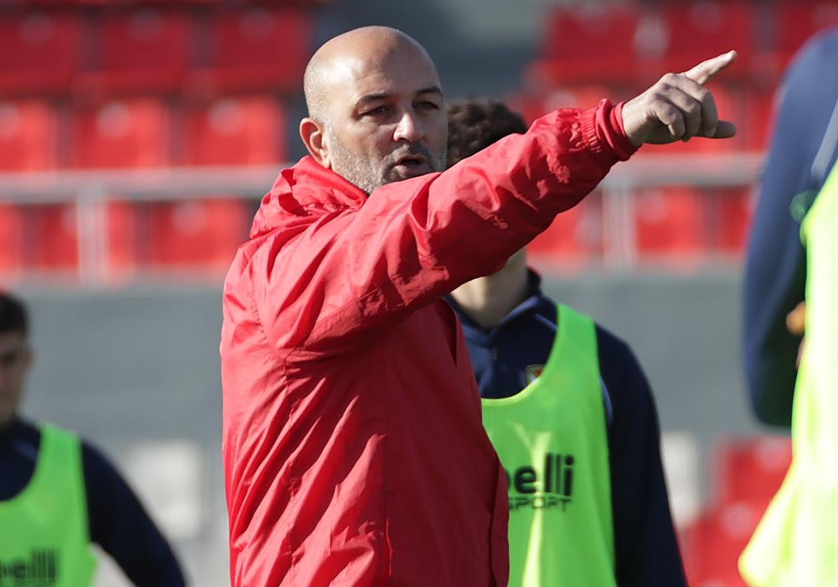 Chus Trujillo, en su etapa anterior con el Terrassa.