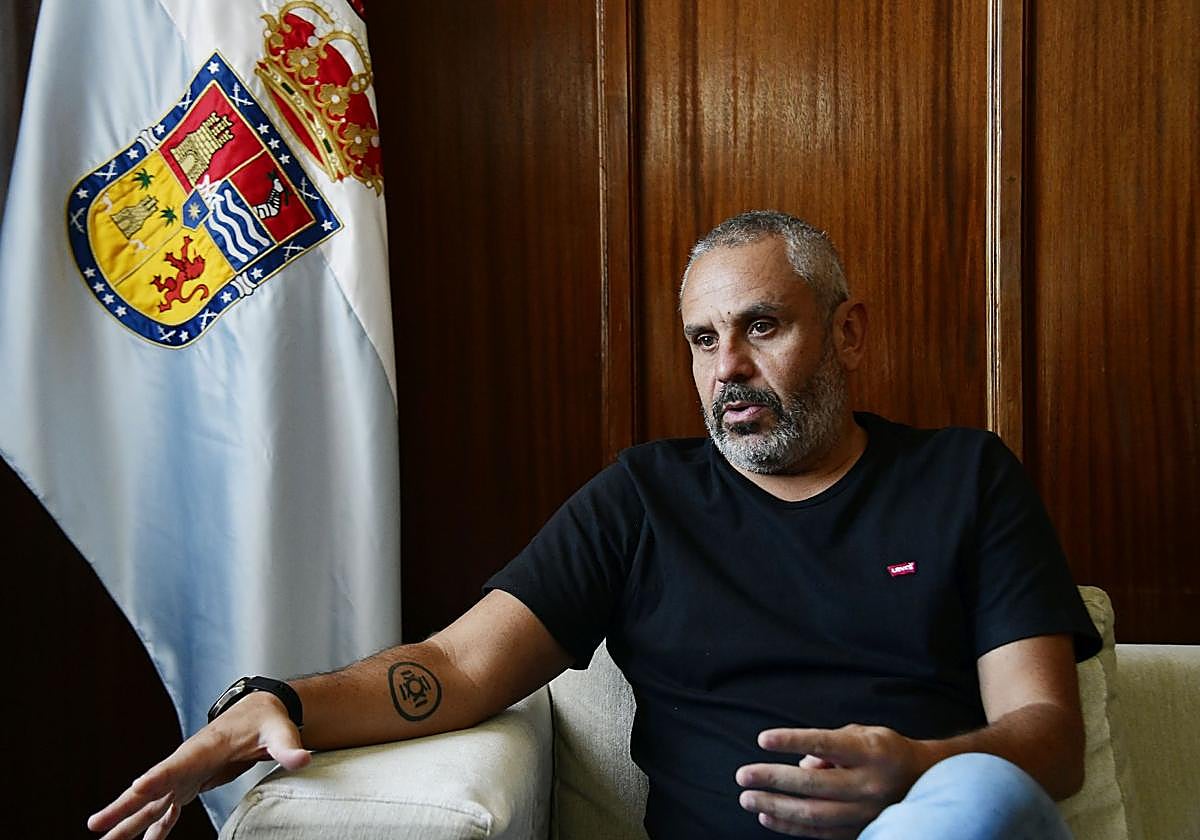 Alfredo Gonçalves, alcalde de Guía.