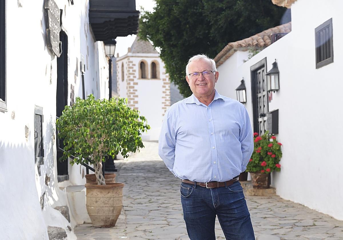Marcelino Cerdeña, alcalde de Betancuria durante cinco legislaturas.