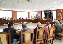 Consejo Insular del Agua, en cita en el Cabildo.