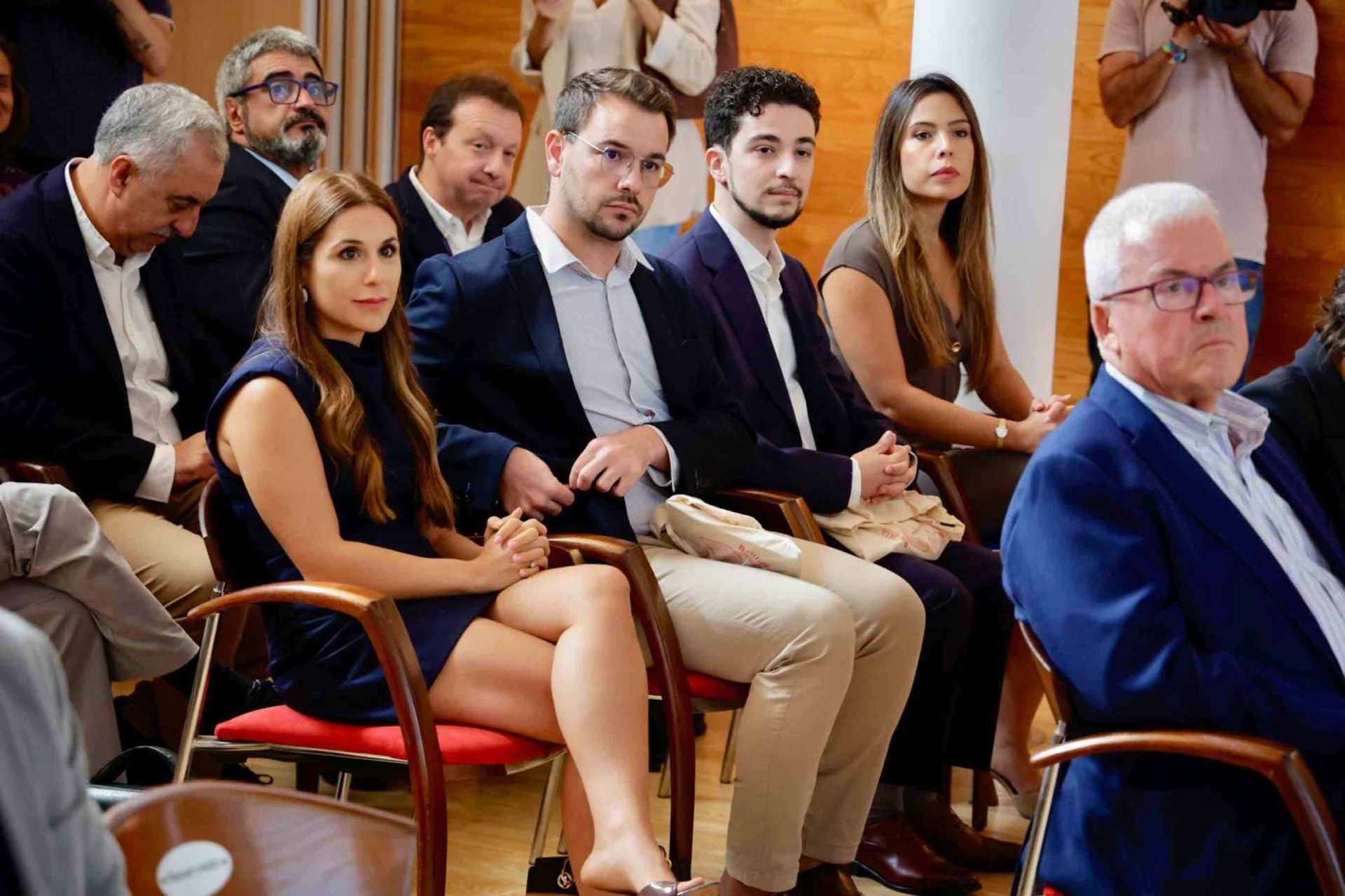 Imágenes del acto de entrega de los premios y becas MIR, de la Fundación Mapfre Canarias 2025