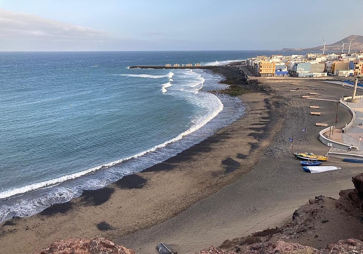 Playa de El Burrero, en Ingenio.