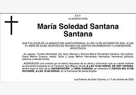 María Soledad Santana Santana